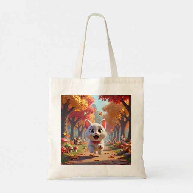 Running Wild: The Forest Cat Tote, Adventures Tragetasche (Rückseite)