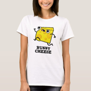 Runny Cheese Funny Food Puff T-Shirt