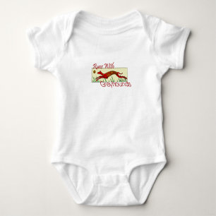 Runs mit Greyhounds Baby Bodysuit Strampler