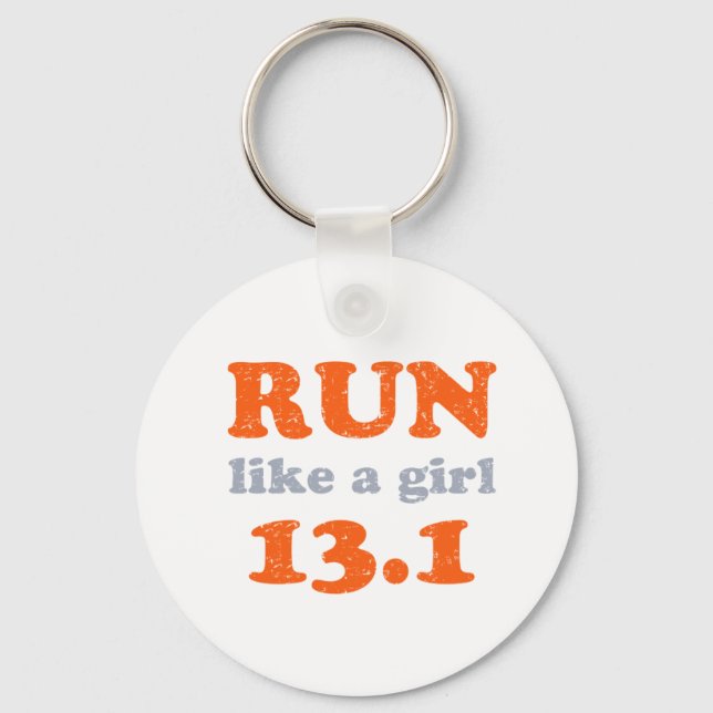 Runsticker18 Schlüsselanhänger (Vorderseite)