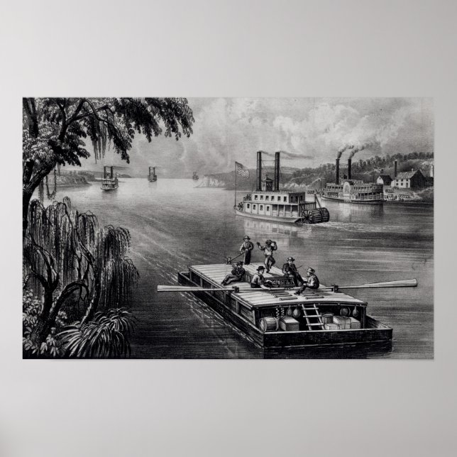 Runter am Fluss Poster (Vorne)