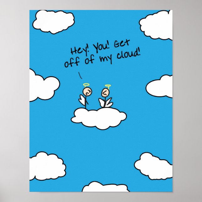 Runter von meiner Cloud Poster (Vorne)