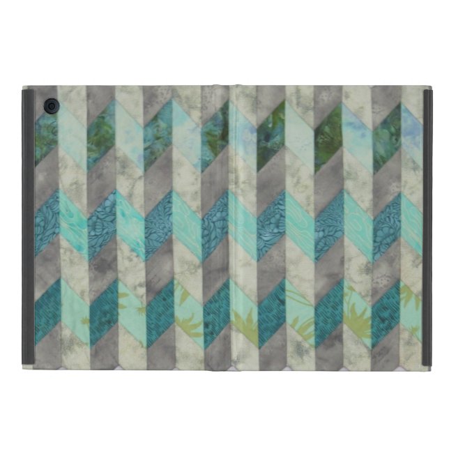 "Runzelte" Steppdecke iPad Miniabdeckung Hülle Fürs iPad Mini (Vorderseite)