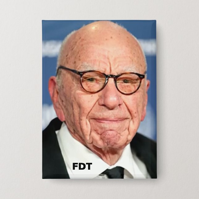 Rupert Murdoch Button (Vorderseite)