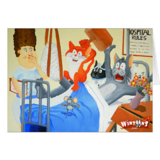 Rupert und Funkeln am Krankenhaus - Karte