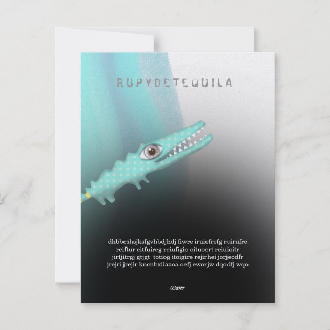 Rupydetequila Children's Illustration 2015 (Vorderseite)