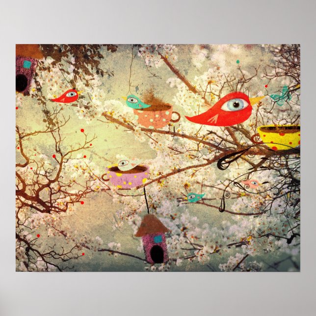 Rupydetequila Sakura Träume Poster (Vorne)