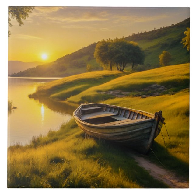Ruquil Morning Sunrise Fliese (Vorderseite)