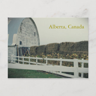 Rural Alberta Postcard Postkarte