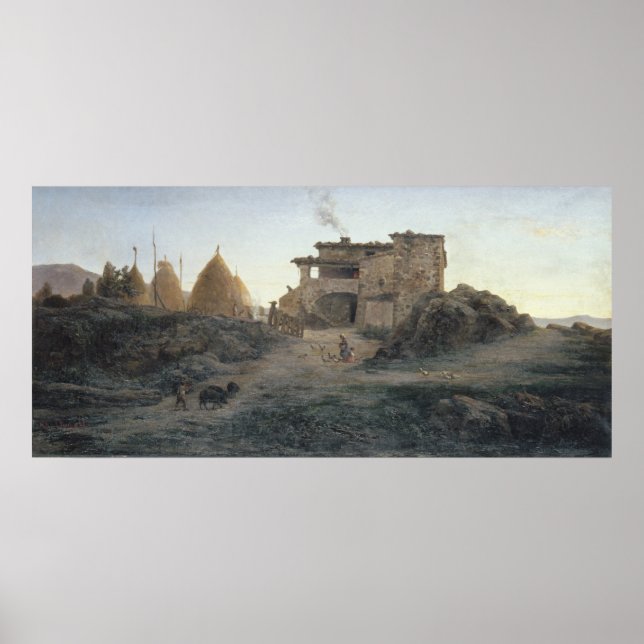 Rural Area, 1906 Poster (Vorne)