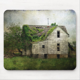 Rural Missouri Abandoned House Mousepad