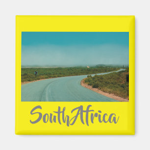 Rural Südafrika Landschaft Bergblick Magnet