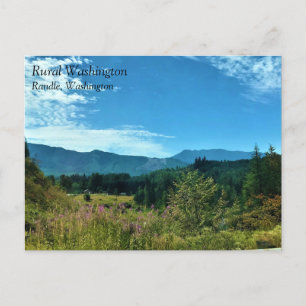 Rural Washington, Randle, WA Postcard Postkarte