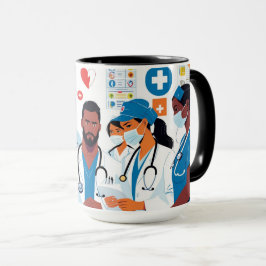 Rush im Notraum Tasse
