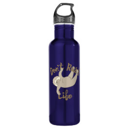 Rush Life Sloth Edelstahlflasche