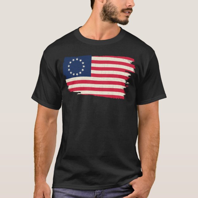 Rush-limbaugh Betsy Ross Flag Shirt (Vorderseite)