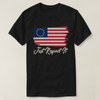 Rush-limbaugh Betsy Ross Flag Shirt Just Respect