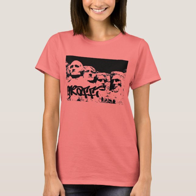 Rushmore Graffiti T-Shirt (Vorderseite)
