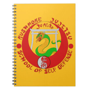 Rushmore Jukite Jujitsu-Notizbuch Notizblock