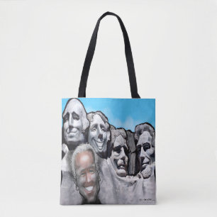 Rushmore mit Biden Totasche Tasche
