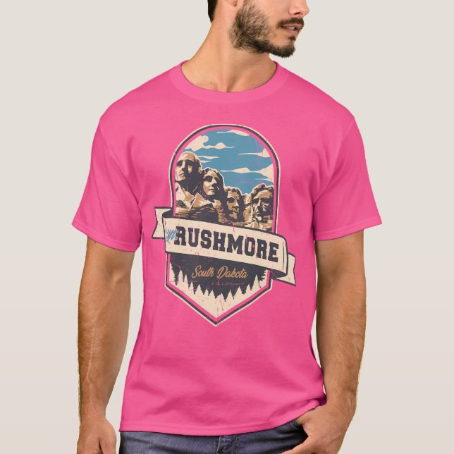 Rushmore South Dakota T-Shirt (Vorderseite)