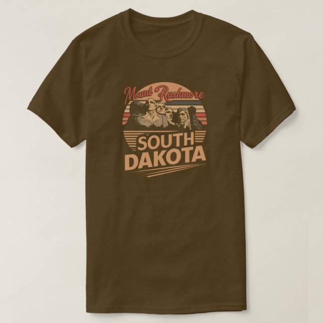 Rushmore South Dakota T-Shirt (Design vorne)