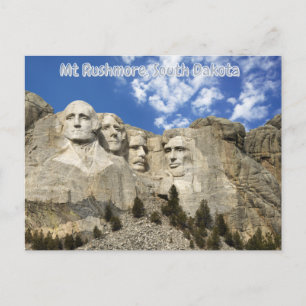 Rushmore, Süddakota Postkarte