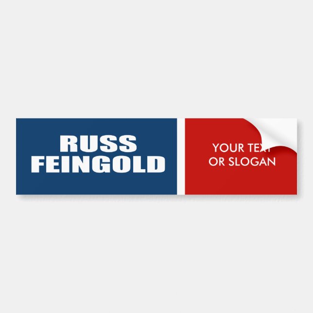RUSS FEINGOLD FÜR SENAT AUTOAUFKLEBER (Vorne)