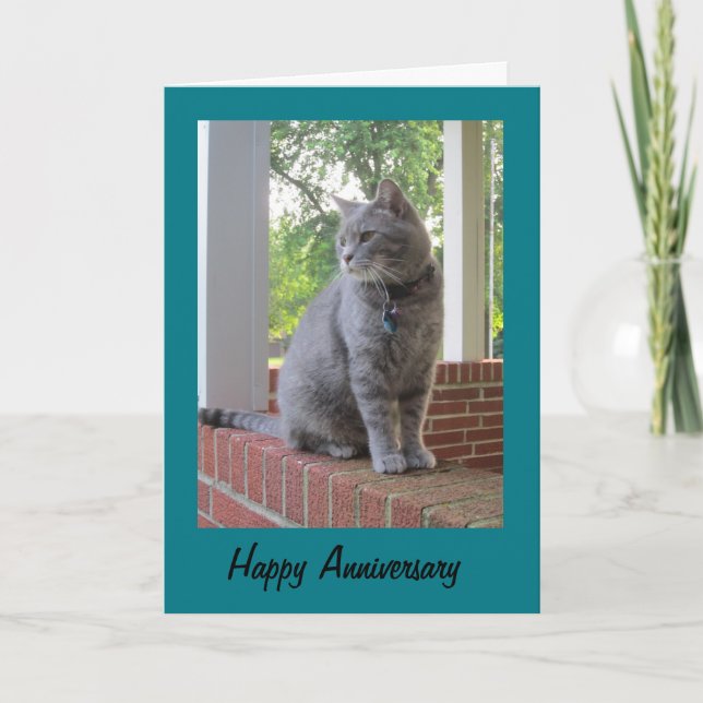 Russ la carte de voeux heureuse d'anniversaire de (Devant)