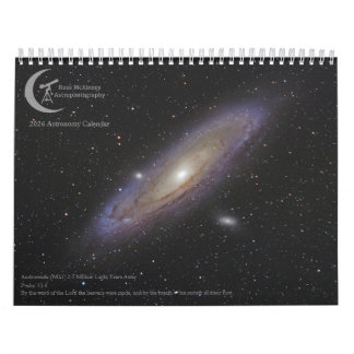 Russ McKinneys Astrophotografie-Kalender 2026 Kalender