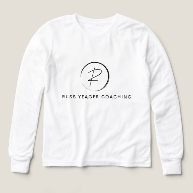 Russ Yeager Coaching Signatur-Logo (Design Vorderseite)