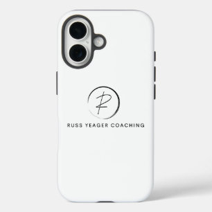 Russ Yeager Coaching Signatur-Logo iPhone 16 Hülle