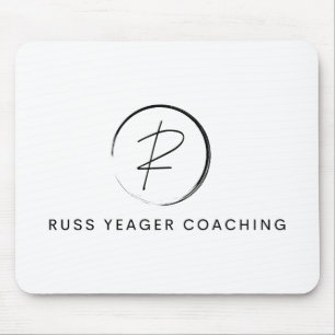 Russ Yeager Coaching Signatur-Logo Mousepad