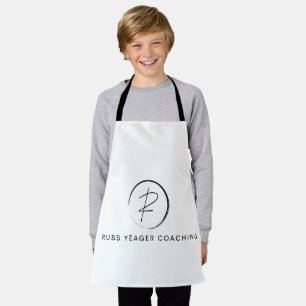 Russ Yeager Coaching Signatur-Logo Schürze