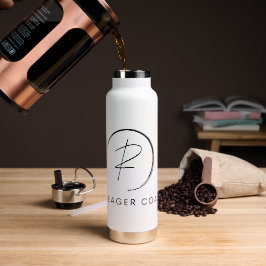 Russ Yeager Coaching Signatur-Logo Trinkflasche