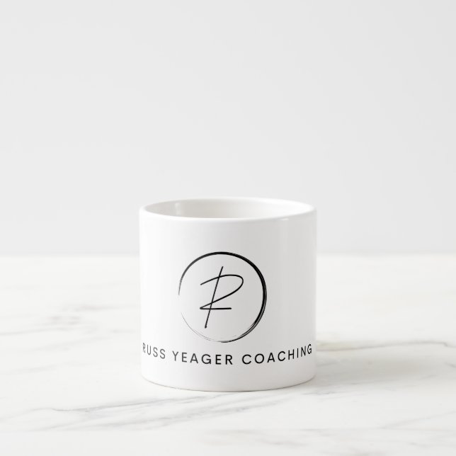 Russ Yeager Coaching Signature Logo Espressotasse (Vorderseite)