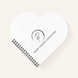 Russ Yeager Coaching Signature Logo Notizbuch