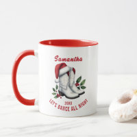 Russe Blanc Pays Cowboy Bottes Mug