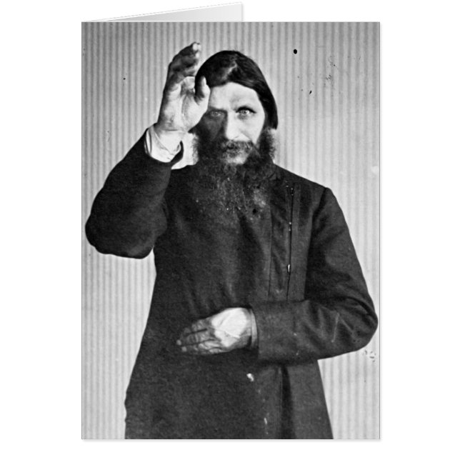 Russe Grigori Iefimovich Raspoutine (Devant)