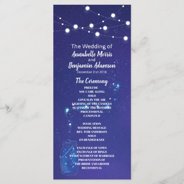 Russe lumières de pays mason jarres programme de m (Devant)