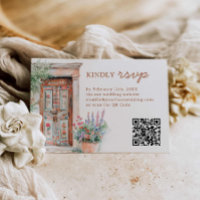 Russe Mexique Mariage QR Code RSVP