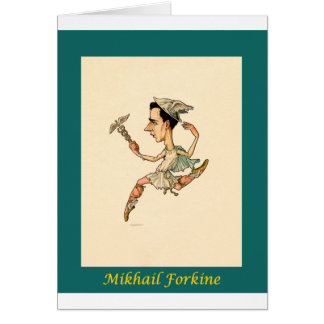 ~ russe Mikhail Fokine de caricature de ballet