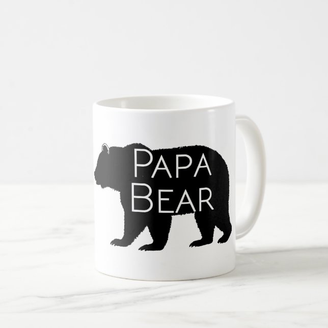 Russe Papa Bear Mug (Devant droit)