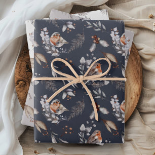 Russe Woodland Robin Feuille d'hiver