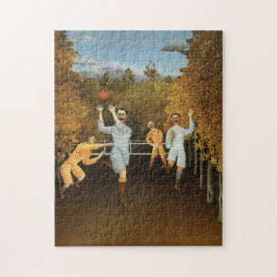 Russeaus Fußballspielerpuzzle