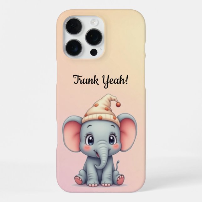 Rüssel Yeah!  iPhone 16 Pro Max Hülle (Rückseite)
