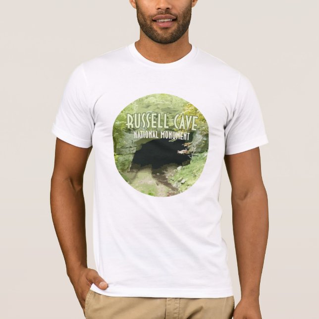 Russell Cave National Monument Alabama T-Shirt (Vorderseite)
