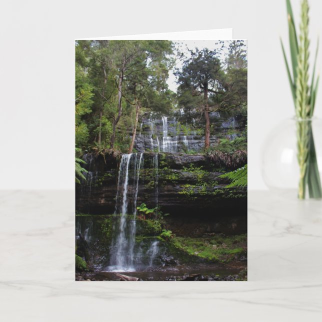 Russell-Fälle Karte (Vorderseite)