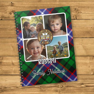 Russell Familienfoto-Collage Notizblock