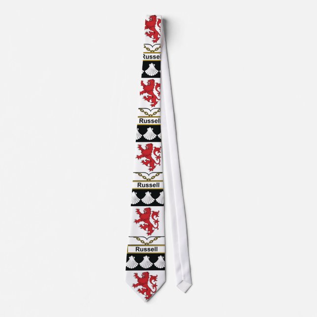 Russell-Familienwappen Krawatte (Vorderseite)